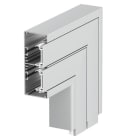 OBO BETTERMANN - Flachwinkel Alu starre Form 53x130x225 Aluminium eloxiert