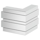 OBO BETTERMANN - Außeneck Alu starre Form 53x165x175 Aluminium eloxiert