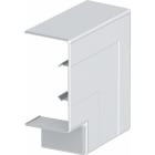 OBO BETTERMANN - Flachwinkel Haubenformteil 142x142x56 Polycarbonat/Acrylnitril-Butadien-Styrol alu
