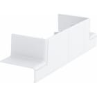 OBO BETTERMANN - T-Stück Adapter für Rapid 45-2 2-zügig 190x52x56 Polycarbonat/Acrylnitril-Butadien-Styrol reinweiß RAL 9010
