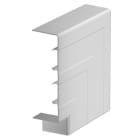 OBO BETTERMANN - Flachwinkel Haubenformteil 207x207x56 Polycarbonat/Acrylnitril-Butadien-Styrol reinweiß RAL 9010