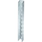 OBO BETTERMANN - U-Stiel 3-seitig gelocht 50x50x6000 Stahl tauchfeuerverzinkt