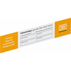 OBO BETTERMANN - Kennzeichnungsschild für Funktionserhalt 250x43mm Polyvinylchlorid