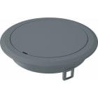 OBO BETTERMANN - Blinddeckel Kunststoff 140x140x40 Polyamid eisengrau RAL 7011