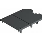 OBO BETTERMANN - Abdeckplatte für UT4, blind 104x76x2 Polyamid graphitschwarz RAL 9011