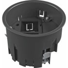 OBO BETTERMANN - Montageträger für GES R2 für 2x 1 Modul 45 Polyamid graphitschwarz RAL 9011