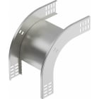 OBO BETTERMANN - Vertikalbogen 90° fallend 60x200 Edelstahl, rostfrei A2 1.4301 blank, nachbehandelt
