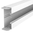 OBO BETTERMANN - Geräteeinbaukanal halogenfrei mit Bodenlochung 70x170x2000 Polycarbonat/Acrylnitril-Butadien-Styrol reinweiß RAL 9010