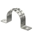 OBO BETTERMANN - Befestigungsschelle zweilappig 32mm Edelstahl, rostfrei A4 1.4571 blank, nachbehandelt