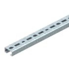 OBO BETTERMANN - Profilschiene gelocht, Schlitzweite 16mm 400x30x15 Stahl tauchfeuerverzinkt