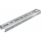 OBO BETTERMANN - Profilschiene gelocht, Schlitzweite 16mm 1000x30x15 Stahl tauchfeuerverzinkt