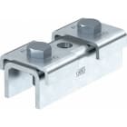 OBO BETTERMANN - Schienenverbinder MS 41 Profilschienen 100x4mm Stahl tauchfeuerverzinkt