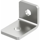 OBO BETTERMANN - Verbindungswinkel 90°, mit 2 Löchern 54x54x40x4 Edelstahl, rostfrei A2 1.4301 blank, nachbehandelt