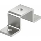 OBO BETTERMANN - Omegabügel mit 3 Löchern 150x45x40x4 Edelstahl, rostfrei A4 1.4571 blank, nachbehandelt