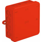OBO BETTERMANN - Kabelabzweigkasten 100x100x38 Polyethylen rot