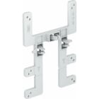 OBO BETTERMANN - Befestigungselement T60-T100 für Gitterrinnen 139x104mm Polycarbonat lichtgrau