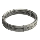 OBO BETTERMANN - Stahldraht-Spannseil mit Hanfseele 10 Edelstahl, rostfrei A4 1.4401 blank, nachbehandelt