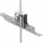 OBO BETTERMANN - Rinnenklemme mit Feder 2x8 / 2x6mm Edelstahl, rostfrei A2 1.4301