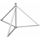 OBO BETTERMANN - Dreibeinstativ für isolierten Fangmast 1,65x1,85m Edelstahl, rostfrei A2 1.4301