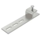 OBO BETTERMANN - Befestigungsklemmstück für maximale Trägerstärke 20mm 187X33 Edelstahl, rostfrei A2 1.4301 blank, nachbehandelt