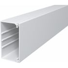 OBO BETTERMANN - Wand- und Deckenkanal mit Bodenlochung 60x110x2000 Polyvinylchlorid reinweiß RAL 9010