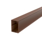 OBO BETTERMANN - Wand- und Deckenkanal mit Bodenlochung 40x60x2000 Polyvinylchlorid sepiabraun RAL 8014