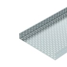 OBO BETTERMANN - Kabelrinne MKS gelocht, mit Verbinder 85x600x3000 Stahl bandverzinkt