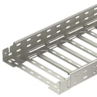 OBO BETTERMANN - Kabelrinne SKSM gelocht, mit Schnellverbindung 60x500x3050 Edelstahl, rostfrei A4 1.4571 blank, nachbehandelt