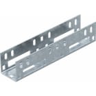 OBO BETTERMANN - Längsverbinder Innenverbinder, für AZ-Kanal 45x45x220 Edelstahl, rostfrei A2 1.4301 blank, nachbehandelt
