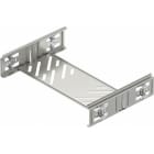 OBO BETTERMANN - Längsverbinder-Set für Kabelrinne Magic 60x300x200 Edelstahl, rostfrei A2 1.4301 blank, nachbehandelt