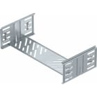 OBO BETTERMANN - Längsverbinder-Set für Kabelrinne Magic 110x400x200 Stahl bandverzinkt Zink/Aluminium, Double Dip