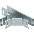 OBO BETTERMANN - T-Stück für Leuchtenträgerschiene 50x50 Stahl bandverzinkt Zink/Aluminium, Double Dip