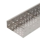 OBO BETTERMANN - Weitspannkabelrinne gelocht, Boden gesickt 110x200x6000 Edelstahl, rostfrei A2 1.4301 blank, nachbehandelt