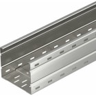OBO BETTERMANN - Weitspannkabelrinne gelocht, Boden gesickt 160x200x6000 Edelstahl, rostfrei A2 1.4301 blank, nachbehandelt