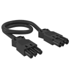 OBO BETTERMANN - Verlängerungsleitung Querschnitt 3x2,5 mm² L3000mm schwarz