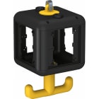 OBO BETTERMANN - HoverCube IP20, mit Griff, leer 140x140x252 Polyamid graphitschwarz RAL 9011