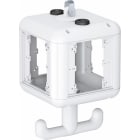 OBO BETTERMANN - HoverCube IP20, mit Griff, leer 140x140x252 Polyamid reinweiß RAL 9010