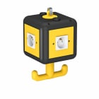 OBO BETTERMANN - HoverCube IP20, mit Griff, NF-bestückt 140x140x232 Polyamid graphitschwarz RAL 9011