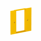 OBO BETTERMANN - Abdeckplatte 2-fach Modul 45 95x95mm Polyamid rapsgelb RAL 1021