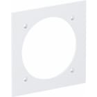 OBO BETTERMANN - Abdeckplatte 1x CEE 95x95mm Polyamid reinweiß RAL 9010