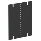 OBO BETTERMANN - Trennwand ohne Luft Polyvinylchlorid graphitschwarz RAL 9011