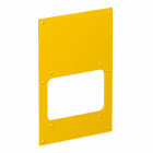 OBO BETTERMANN - Abdeckplatte Schutzeinrichtung 160x105mm Polyvinylchlorid rapsgelb RAL 1021