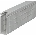 OBO BETTERMANN - Verdrahtungskanal 80x25x2000 Polyvinylchlorid steingrau RAL 7030