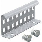 OBO BETTERMANN - Längsverbinder für Kabelleiter 64x150 Edelstahl, rostfrei A4 1.4571 blank, nachbehandelt