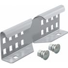 OBO BETTERMANN - Winkelverbinder für Kabelleiter 64x150 Edelstahl, rostfrei A2 1.4301 blank, nachbehandelt