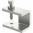 OBO BETTERMANN - Klemmstück für Kabelleiter 32x88x5 Edelstahl, rostfrei A2 1.4301 blank, nachbehandelt