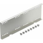 OBO BETTERMANN - Längsverbinder für Weitspann-System 160 160x500 Edelstahl, rostfrei A2 1.4301 blank, nachbehandelt