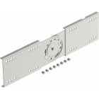 OBO BETTERMANN - Gelenkverbinder für Weitspann-System 160 160x680 Edelstahl, rostfrei A2 1.4301 blank, nachbehandelt