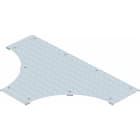 OBO BETTERMANN - Deckel T-Abzweigstück Weitspann-System 110 und 160 B300mm Stahl bandverzinkt Zink/Aluminium, Double Dip