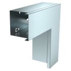 OBO BETTERMANN - Flachwinkel mit Oberteil 80x80mm Stahl bandverzinkt
